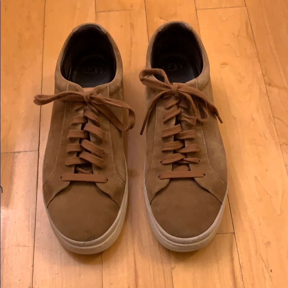 UGG leather sneakers